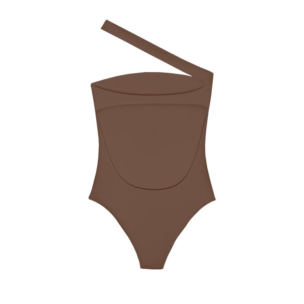 JADE Halo One Piece, Nude Matte, Size Small, $220